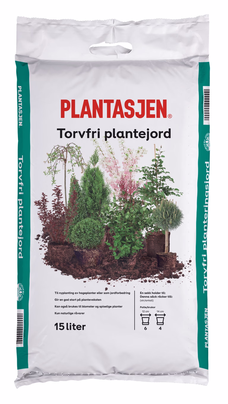 Torvfri Plantejord 15L