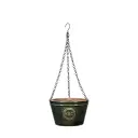 K&C ceramic hanging pot D27 green