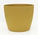 Lisse pot D14 mustard
