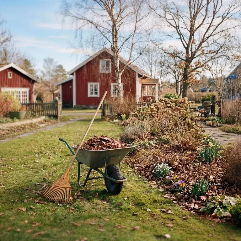 Spring cleaning in the garden