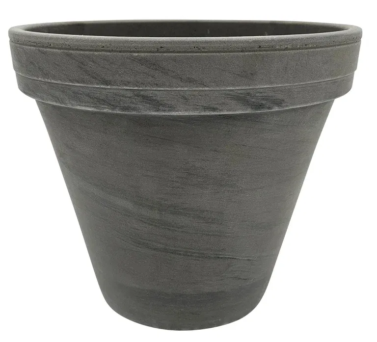 Plant pot D18 basalt terracotta