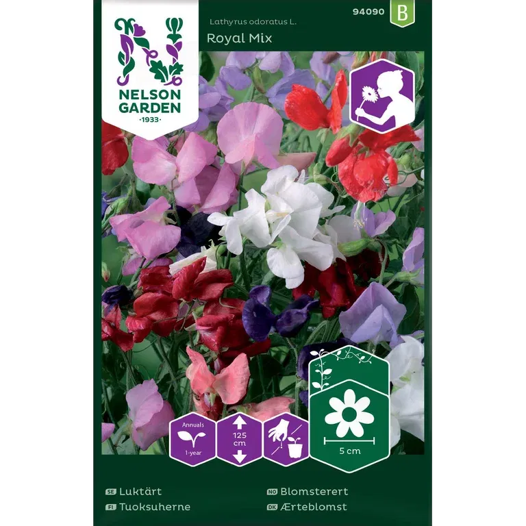 Luktärt, Royal, bl.färger.