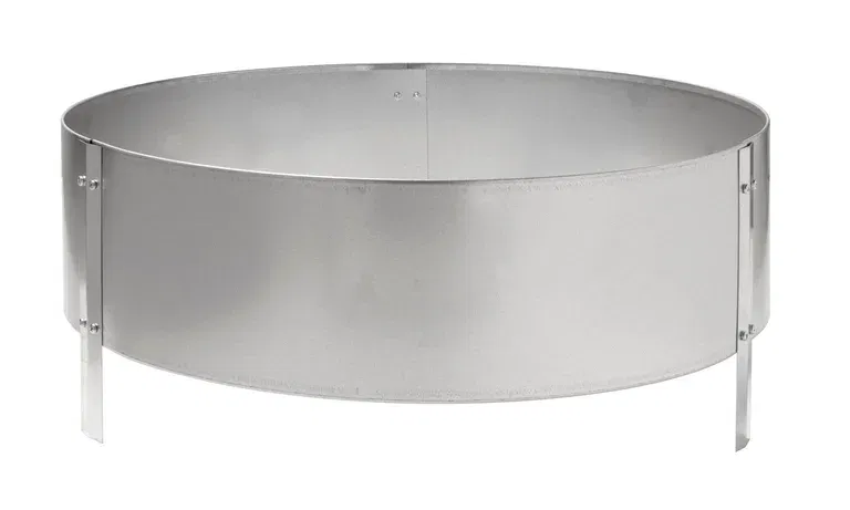 Planting Box Round Rust 95cm