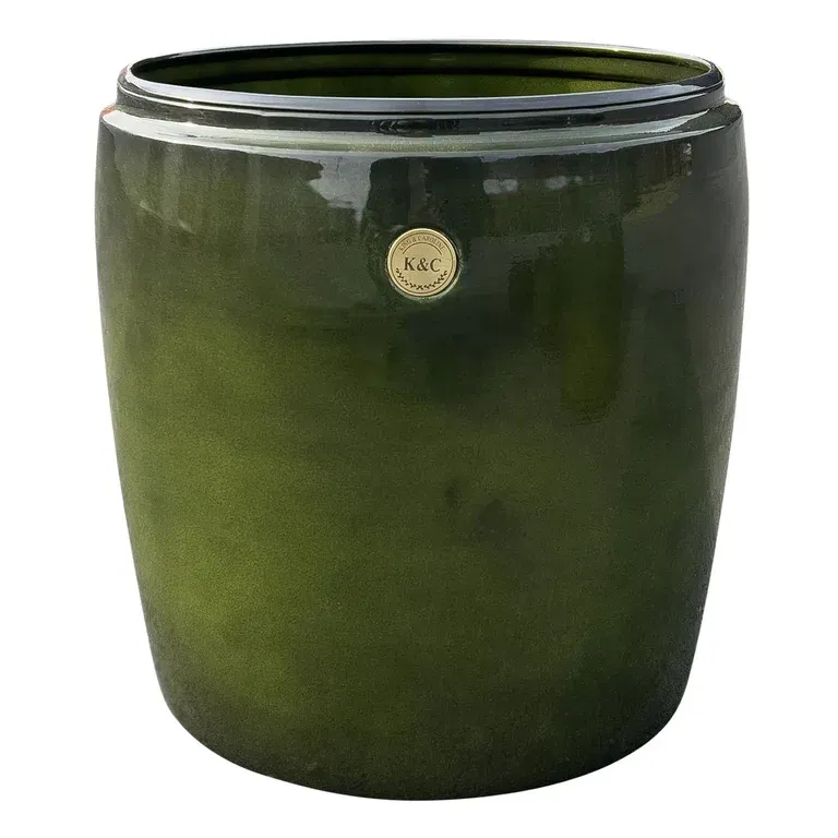 K&C metal pot D36 green