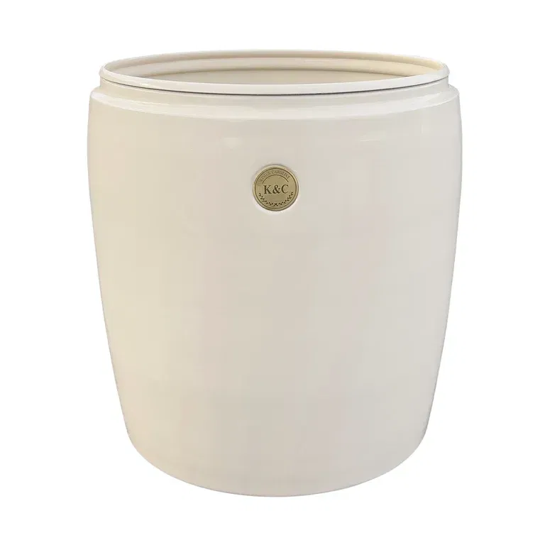 K&C metal pot D30 beige