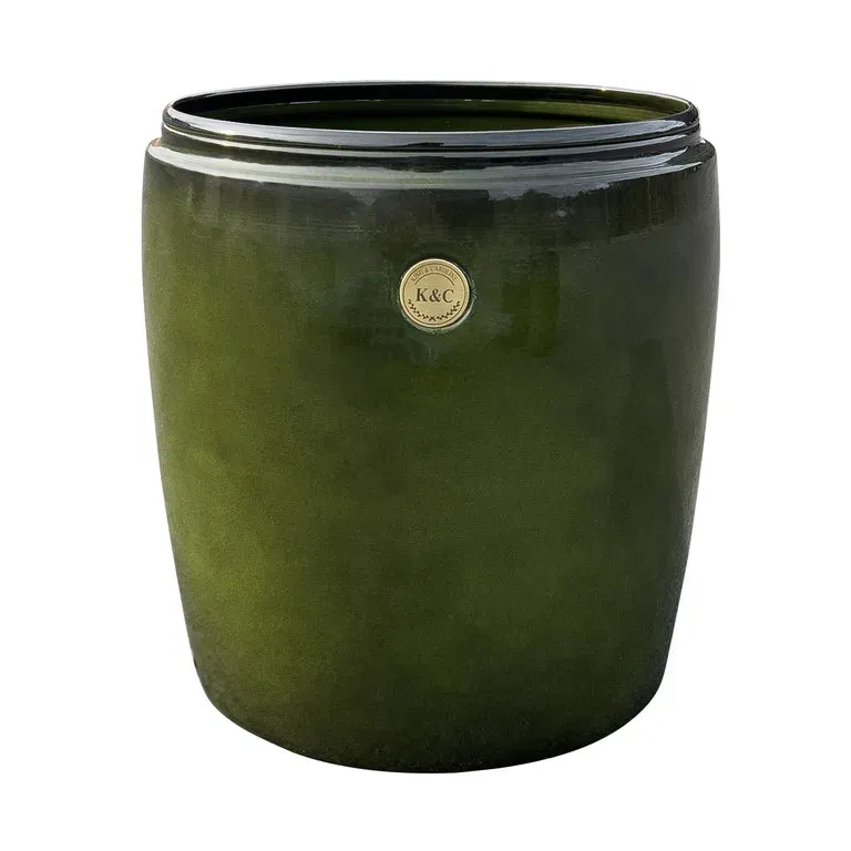 K&C metal pot D30 green