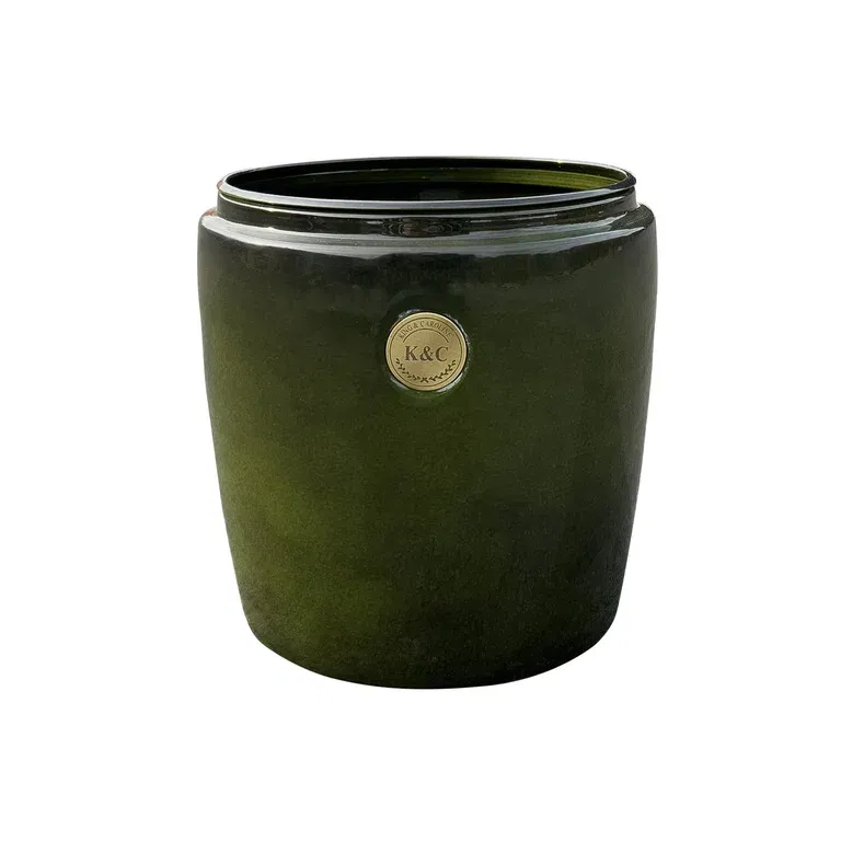 K&C metal pot D20 green