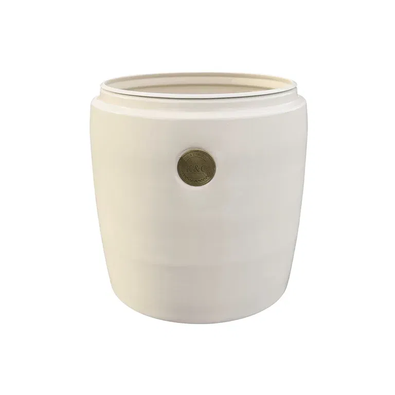 K&C metal pot D20 beige