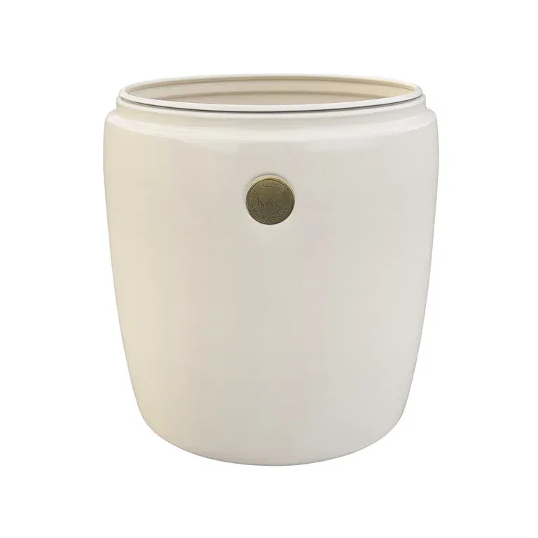 K&C metal pot D25 beige