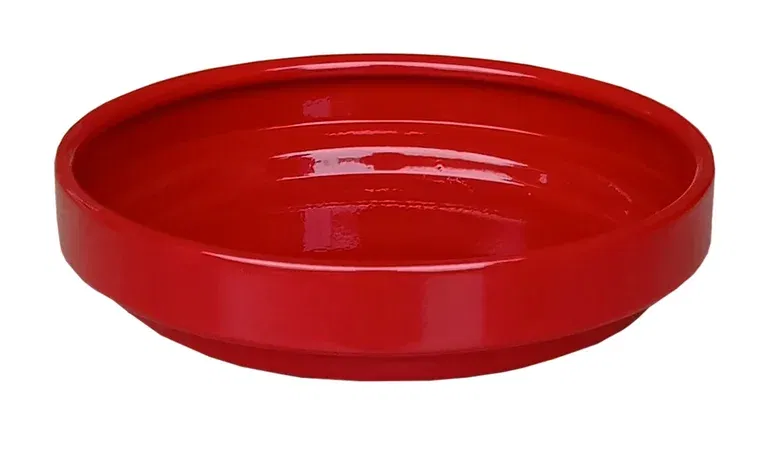 K&C saucer D15 red
