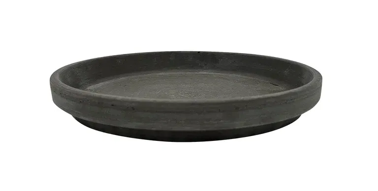 Saucer D9 basalt terracotta waterpr.