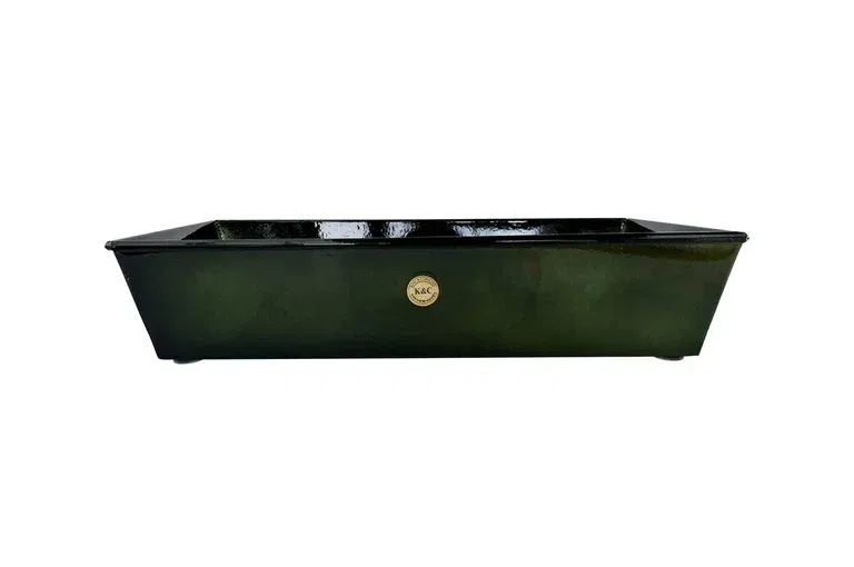K&C Tray Medium Green 36x23x8 cm