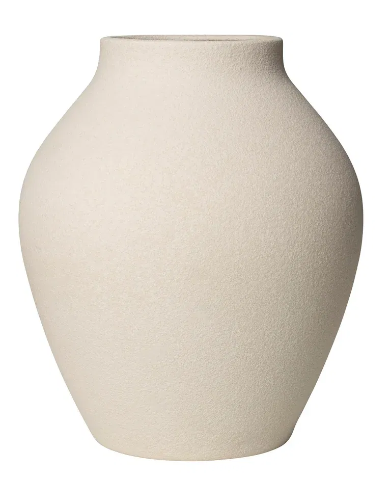 Sandra vase H27 sandy beige