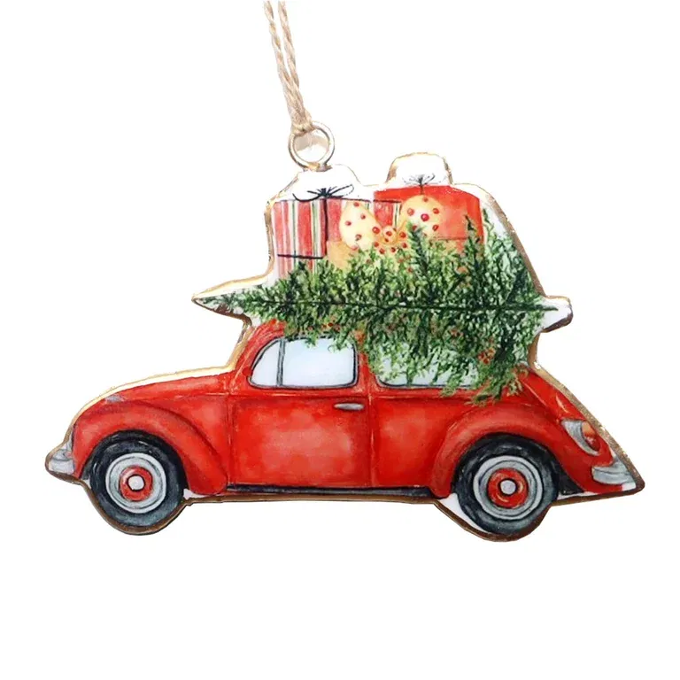 Ornament Christmas car 