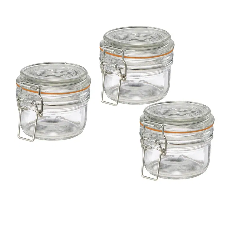 Jar Glass set 0,1 l 3PK