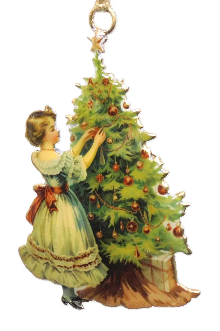 Ornament Angel with tree 