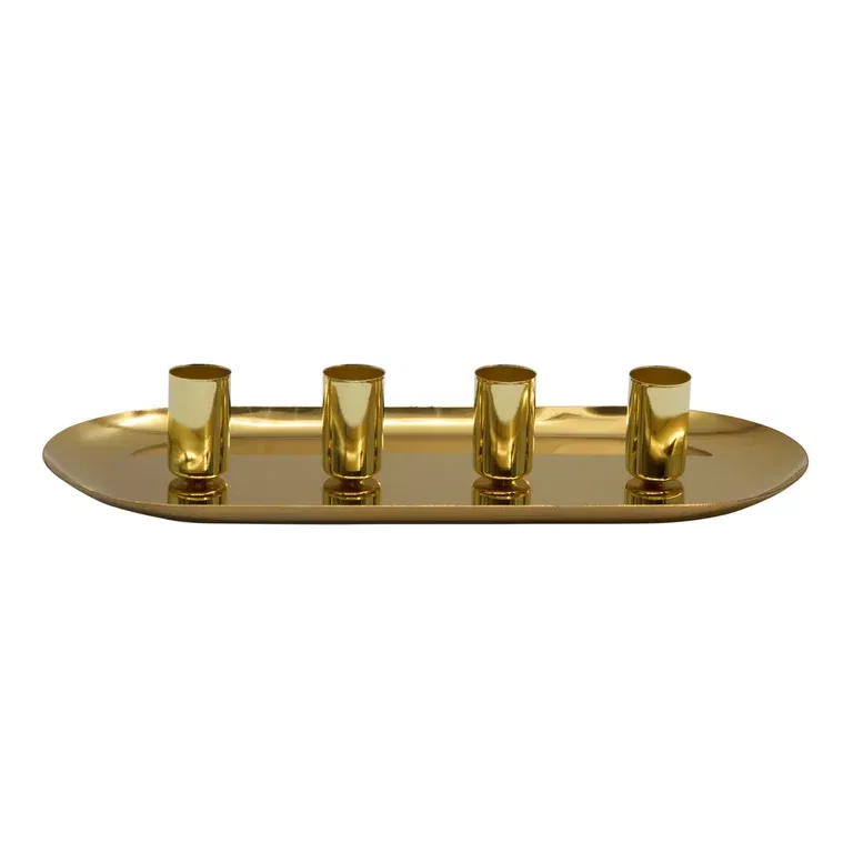 Advent candle holder Goldie 