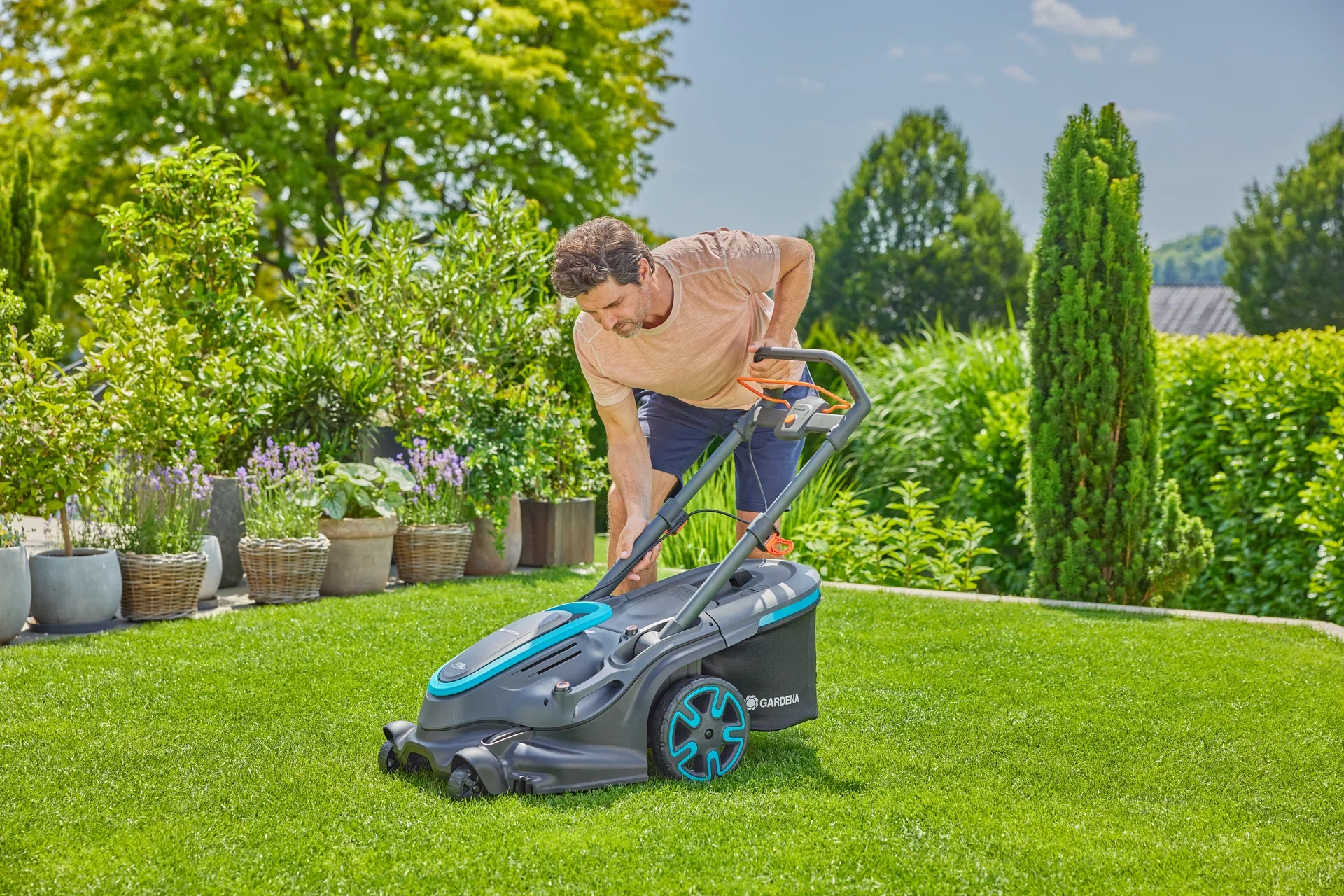 Gressklipper PowerMax Duo