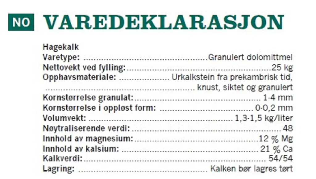 Hagekalk
