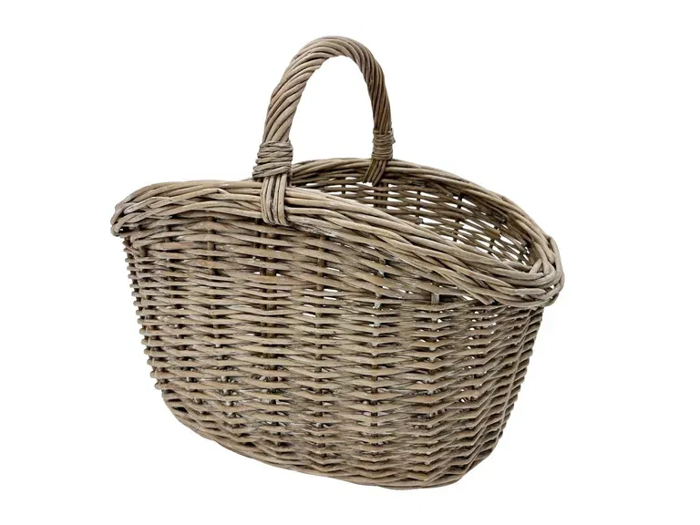 K&C High harvest basket Grey 40x25xH25/35cm